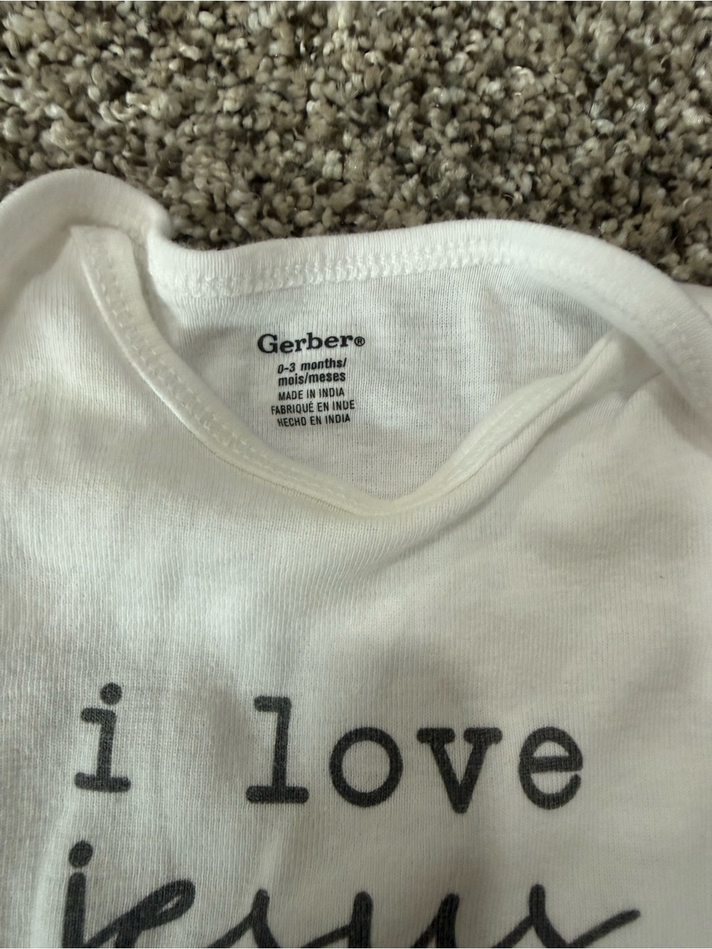 Faith inspired Bodysuits 0-3 Months - Picture 7 of 7